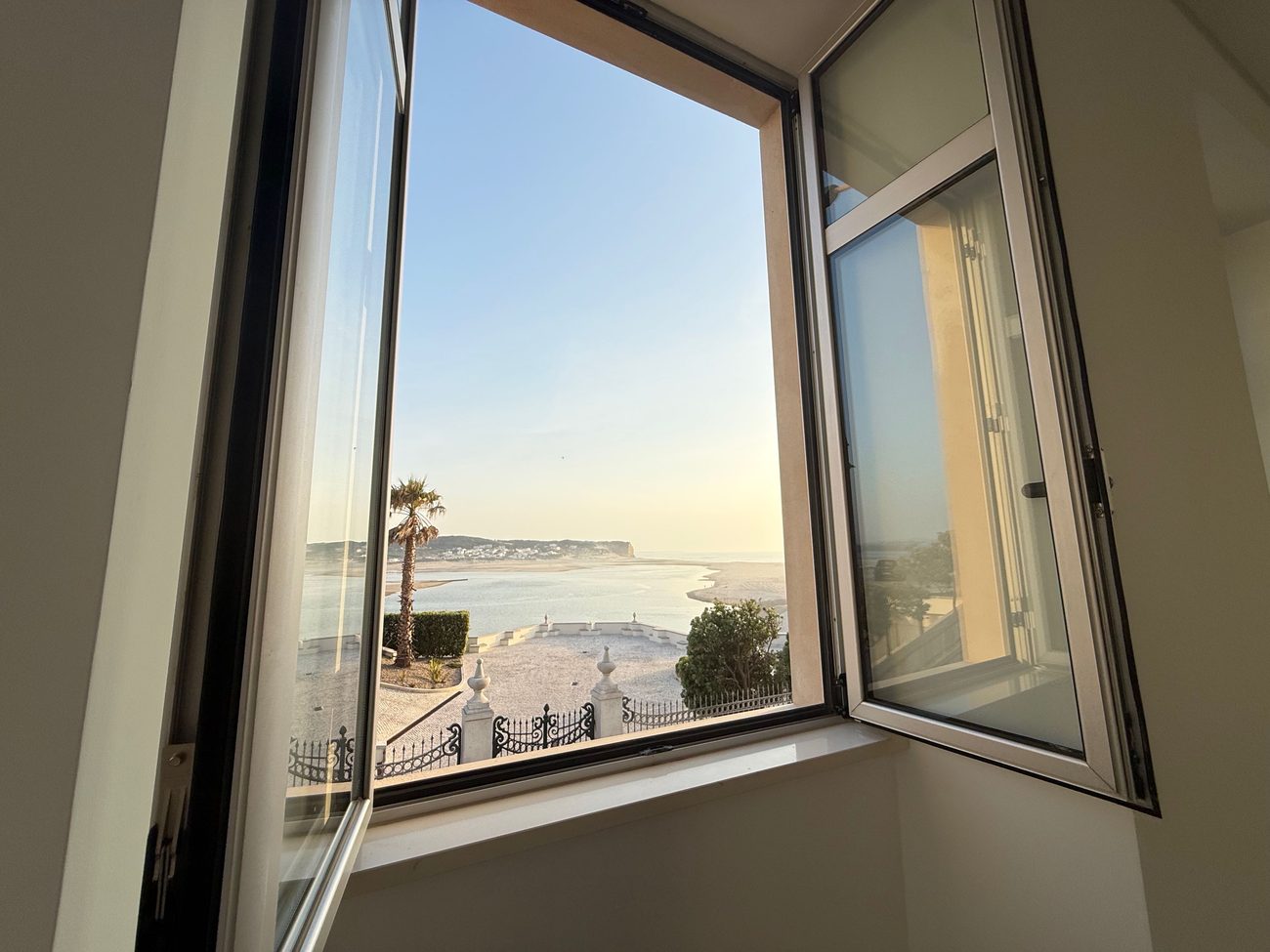The lagoon, seen from the house